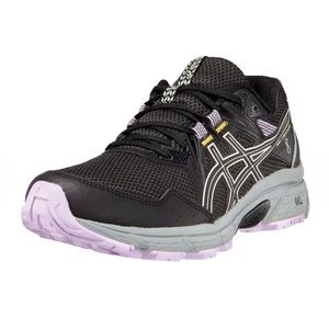 ASICS - Gel-Venture 8 | Woman’s Running Shoes | Black/Ivory | Wide(D) - Size: 7